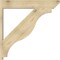 Ekena Millwork Funston Slat Rough Sawn Outlooker, Douglas Fir, 8"W x 44"D x 44"H OUT08X44X44FST06RDF - alternate 2